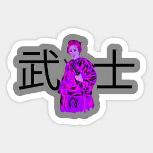 SAMURAI WARRIOR, JAPAN. Sticker